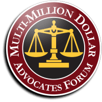 Multi-Million Dollar Advocates Forum Award